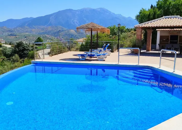 Adelfas, Piscina Infinity Feriehus Málaga